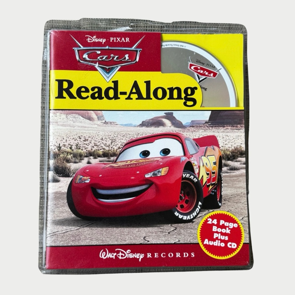 Disney Pixar Cars Book and Read-Along CD